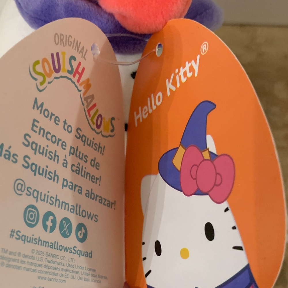 Hello Kitty NEW Squishmallow Halloween NWT original - Picture 3 of 13